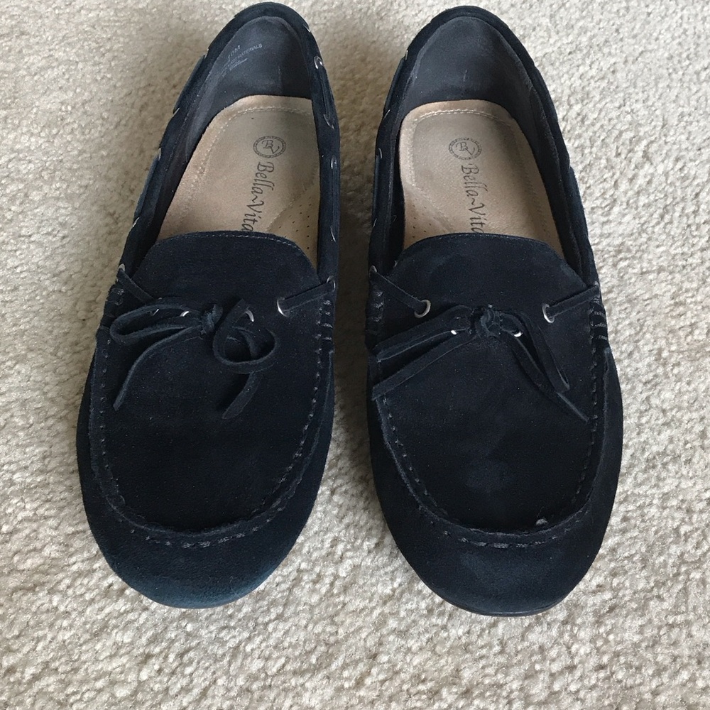Suede Loafers